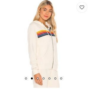 Aviator Nation 5 Stripe Sweatsuit (Hoodie & Pants)